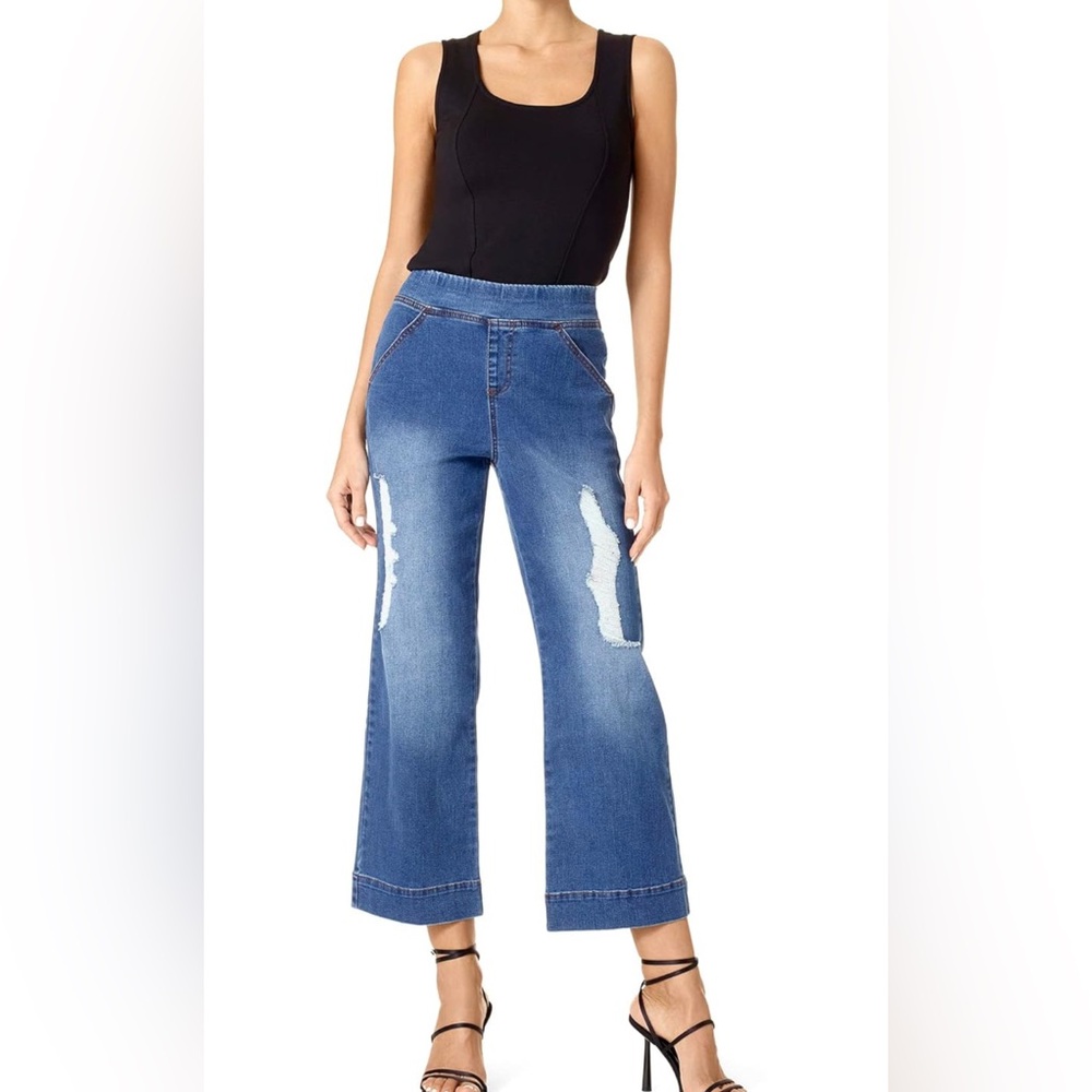 NWT-Cropped Flare, Straight Leg, Bootcut, Wide Leg Denim Leggings